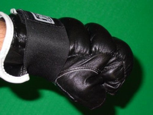 Guantes de lucha de luchador - Negro, F1414
