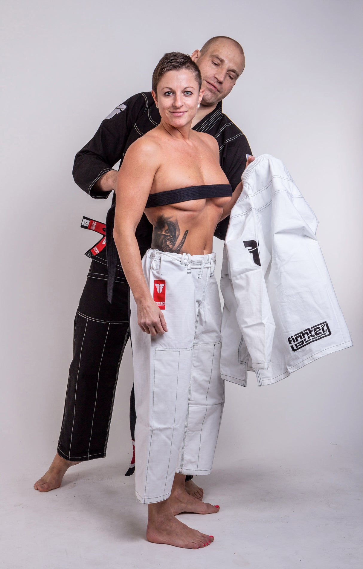 Fighter BJJ Ripstop Gi Rip Stop – weiß, BJJBW-05