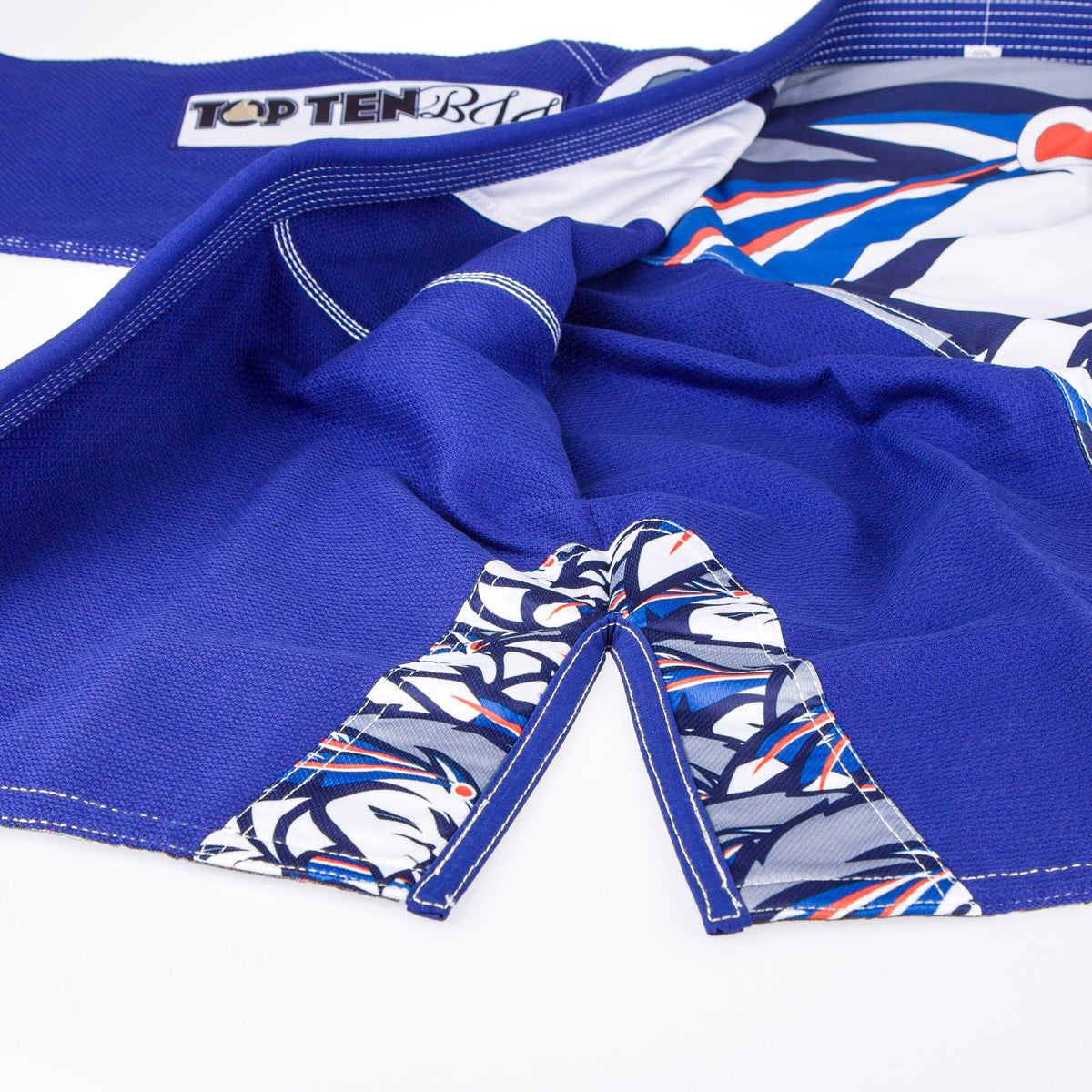 Top Ten Mohicans d'uniforme de Jiu Jitsu brésilien - Bleu, 15123-6