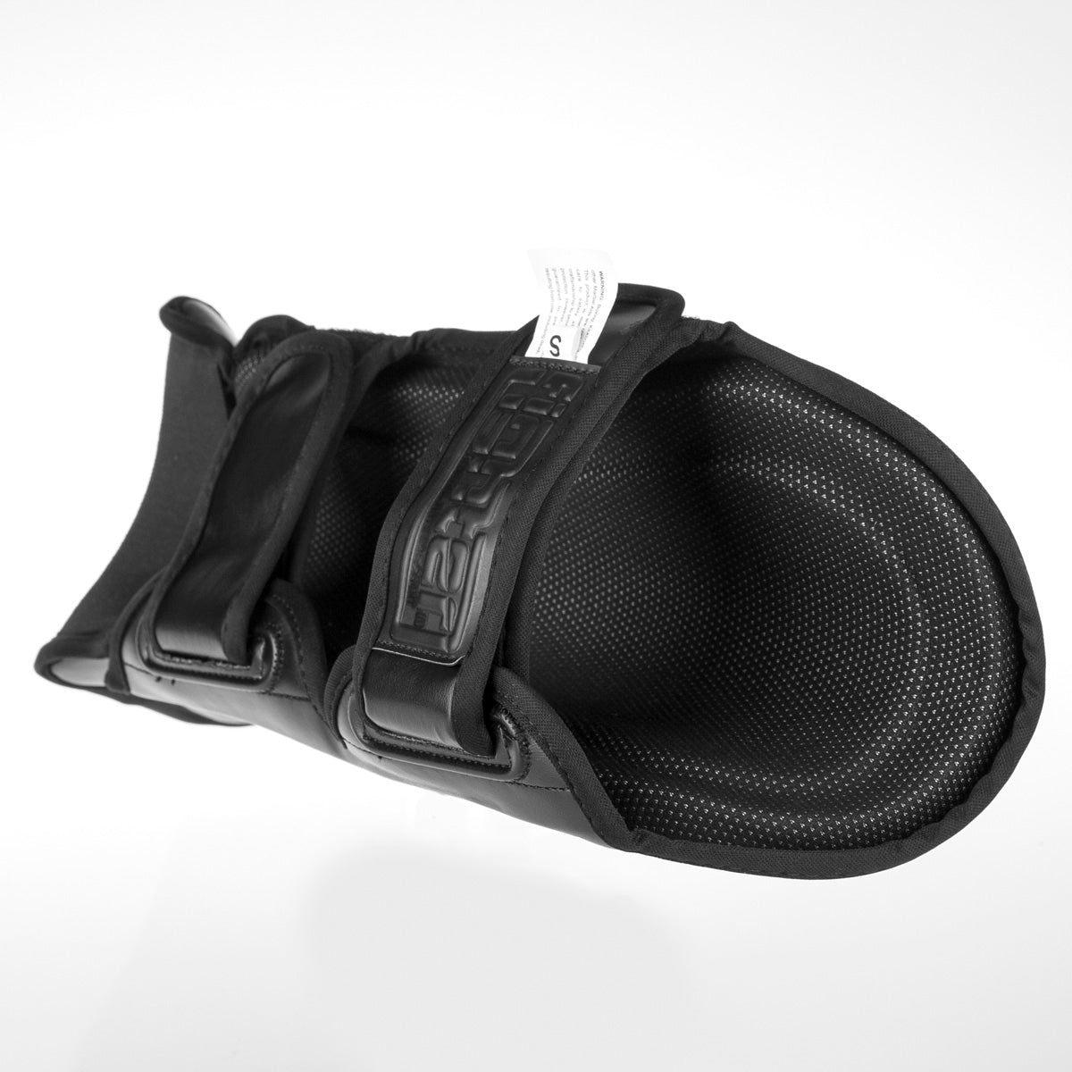 Fighter Shinguards Thai Ergo - black/gray, FSG-004BG
