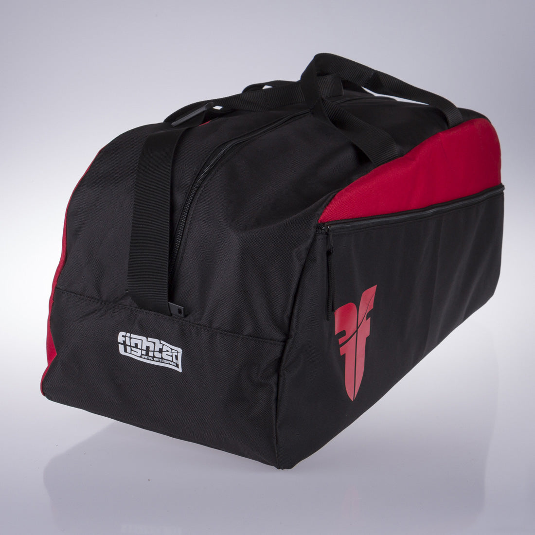 Fighter Sports Bag Gym - Negro/Rojo, FTG -02