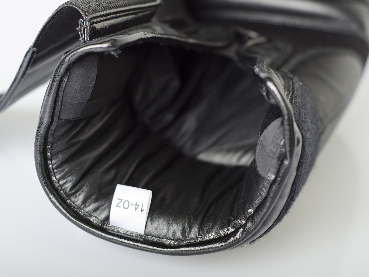 Guantes de boxeo de Paffen Sport Logotipo negro - Negro, 2143010