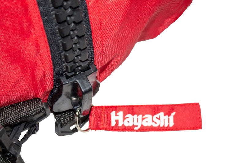 Hayashi WKF Gym Bag / Backpack Combo - red, 8041-40