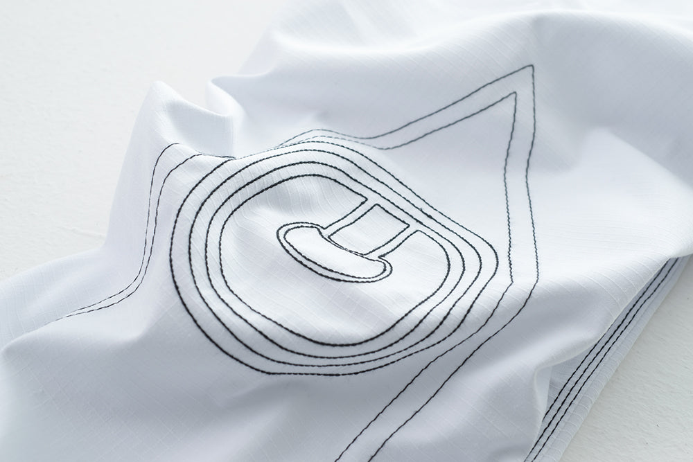 Poignées Kimono Cali 99 - blanc, G10112-WHT