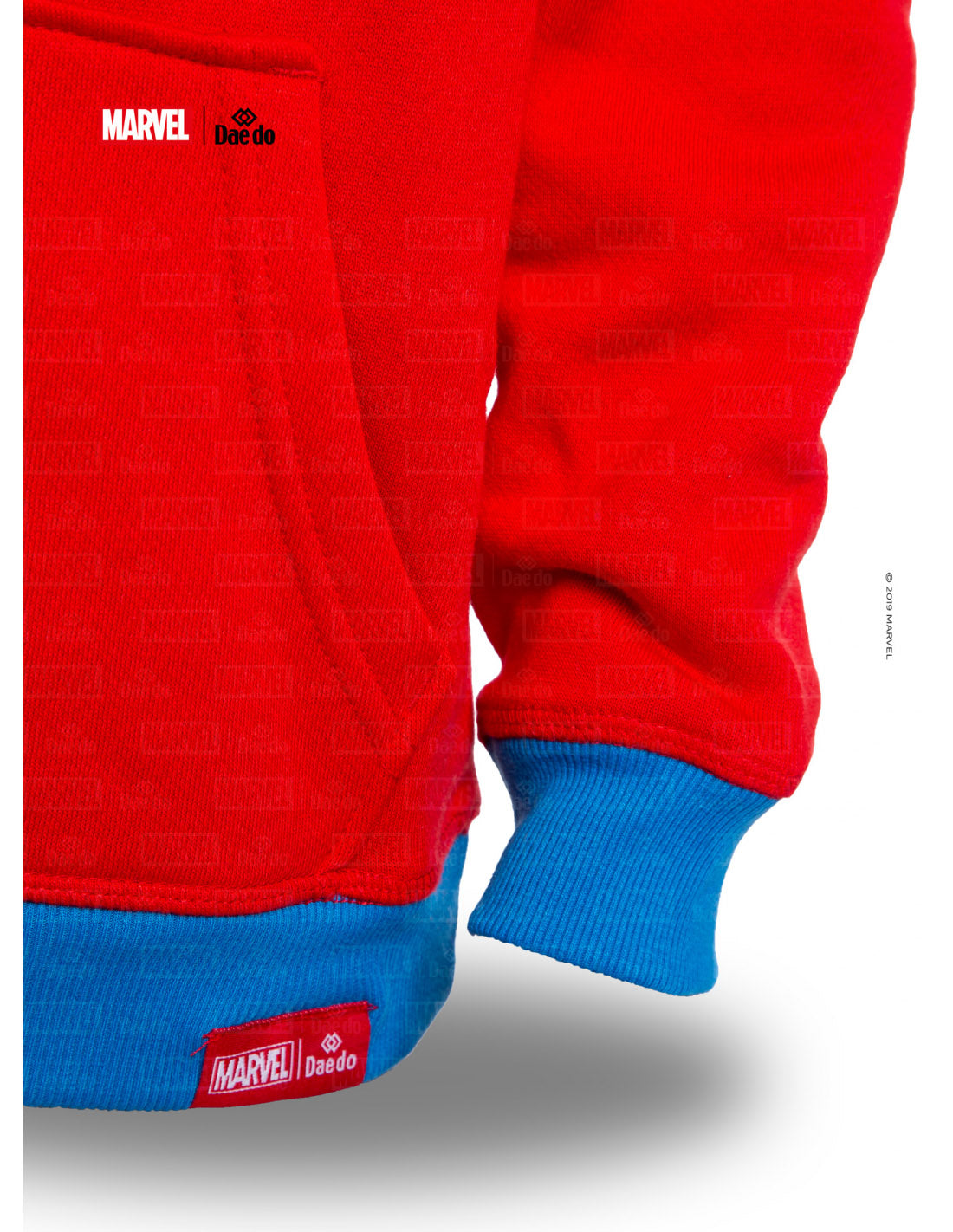 Sweat à capuche Daedo Spider-Man - rouge, MARV50222