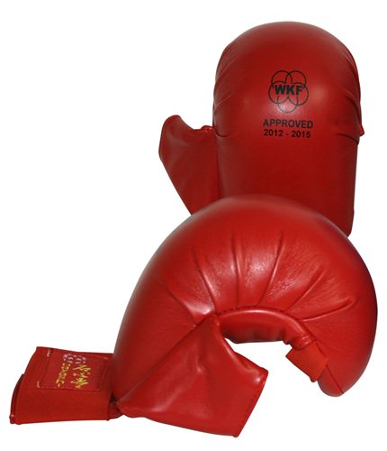 Hayashi Karate Protectors WKF - Tsuki - rouge, 238-4