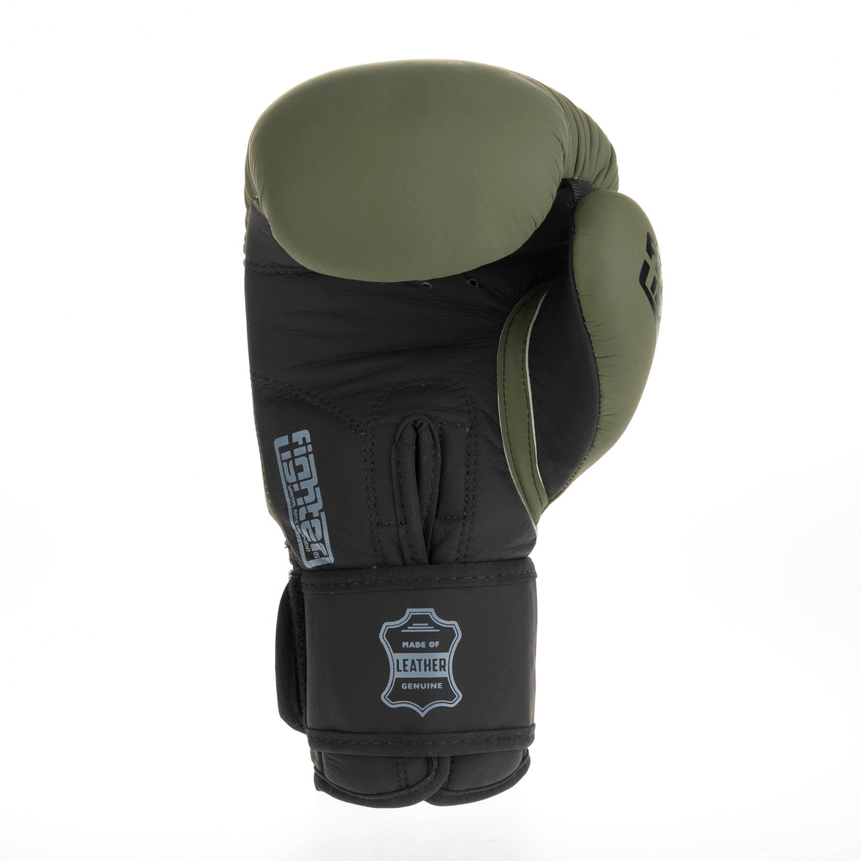 Guantes de boxeo de combate Siam - Matt Khaki, FBG -003kb