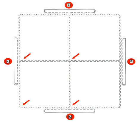 Basic Karate, TKD Tatami 2,2 cm, 85146861