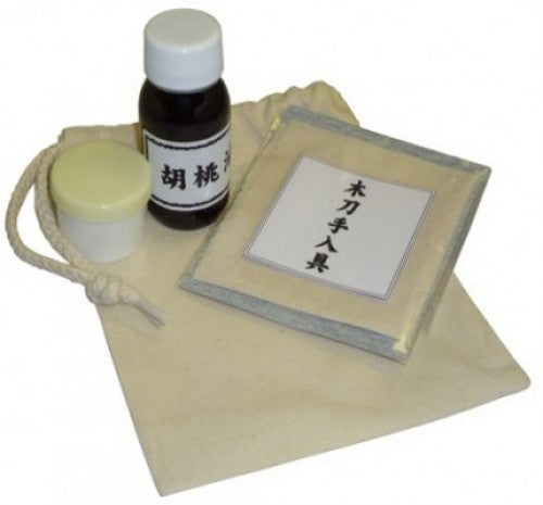 Ensemble d'entretien d'armes en bois, BC-1