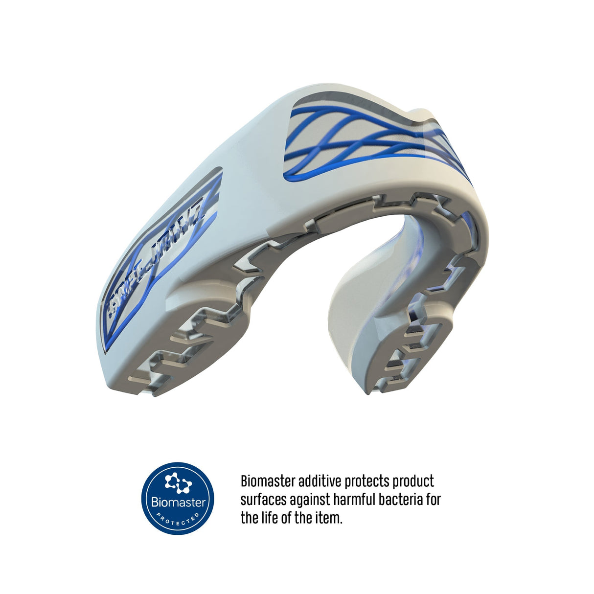 SAFEJAWZ Nitro mouthguard - white/blue