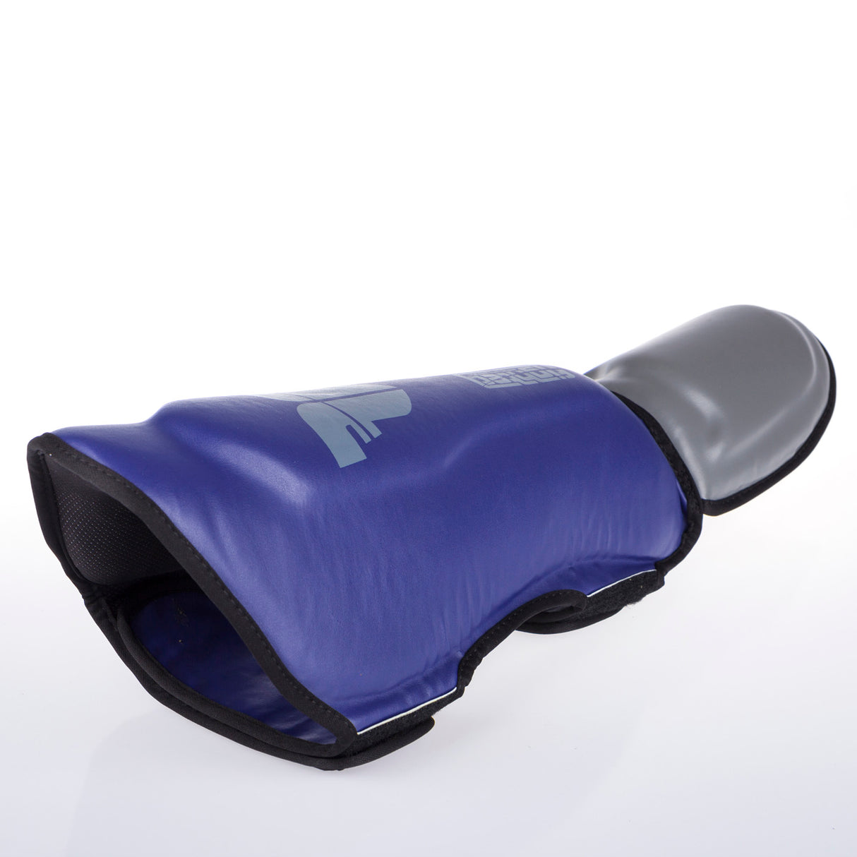 Fighter Shinguards Thai Classic - blue/gray, JE1573BLG