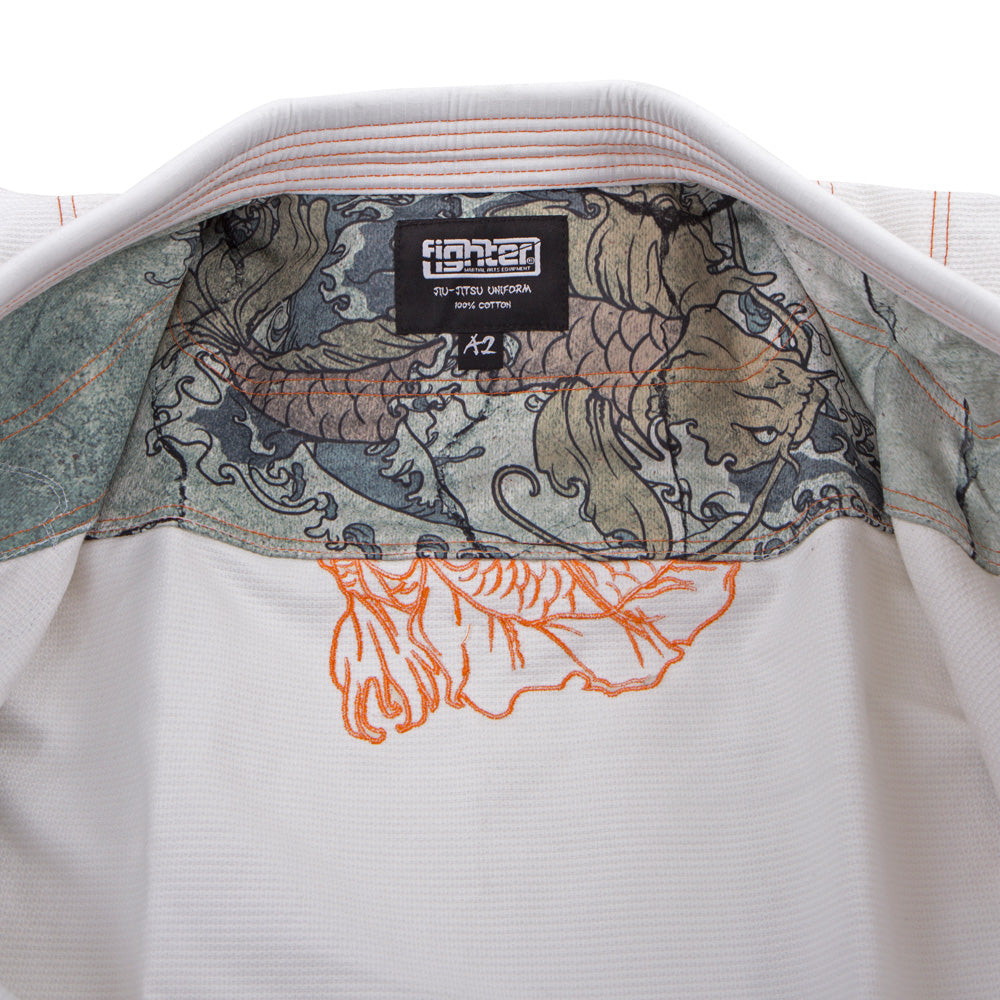 Fighter BJJ Gi Koi Fish Kids, BJJW-02