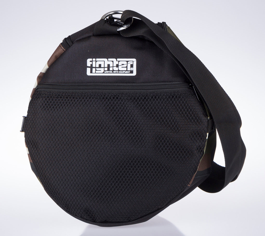 Bolsa de gimnasio de Fighter Roll - Negro/Camo, FSB -06