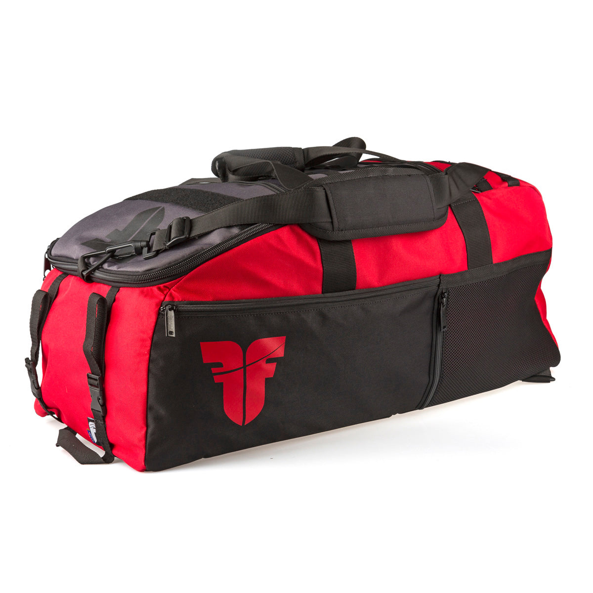 Línea de bolsa deportiva de combate XL - rojo/gris/negro, FTBP -01