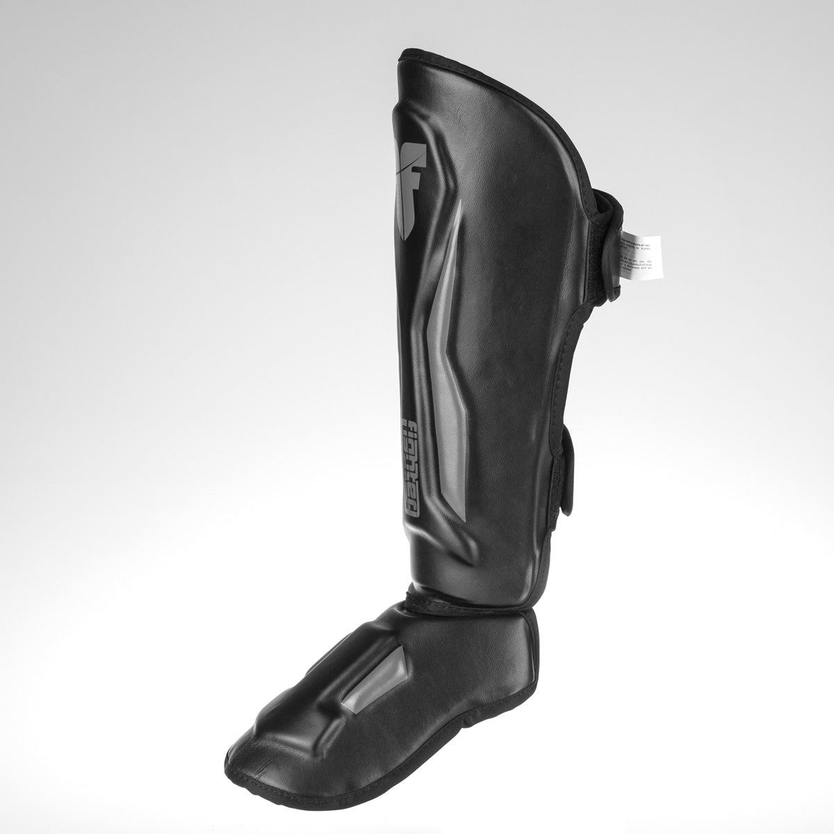 Fighter Shinguards Thai Ergo - black/gray, FSG-004BG