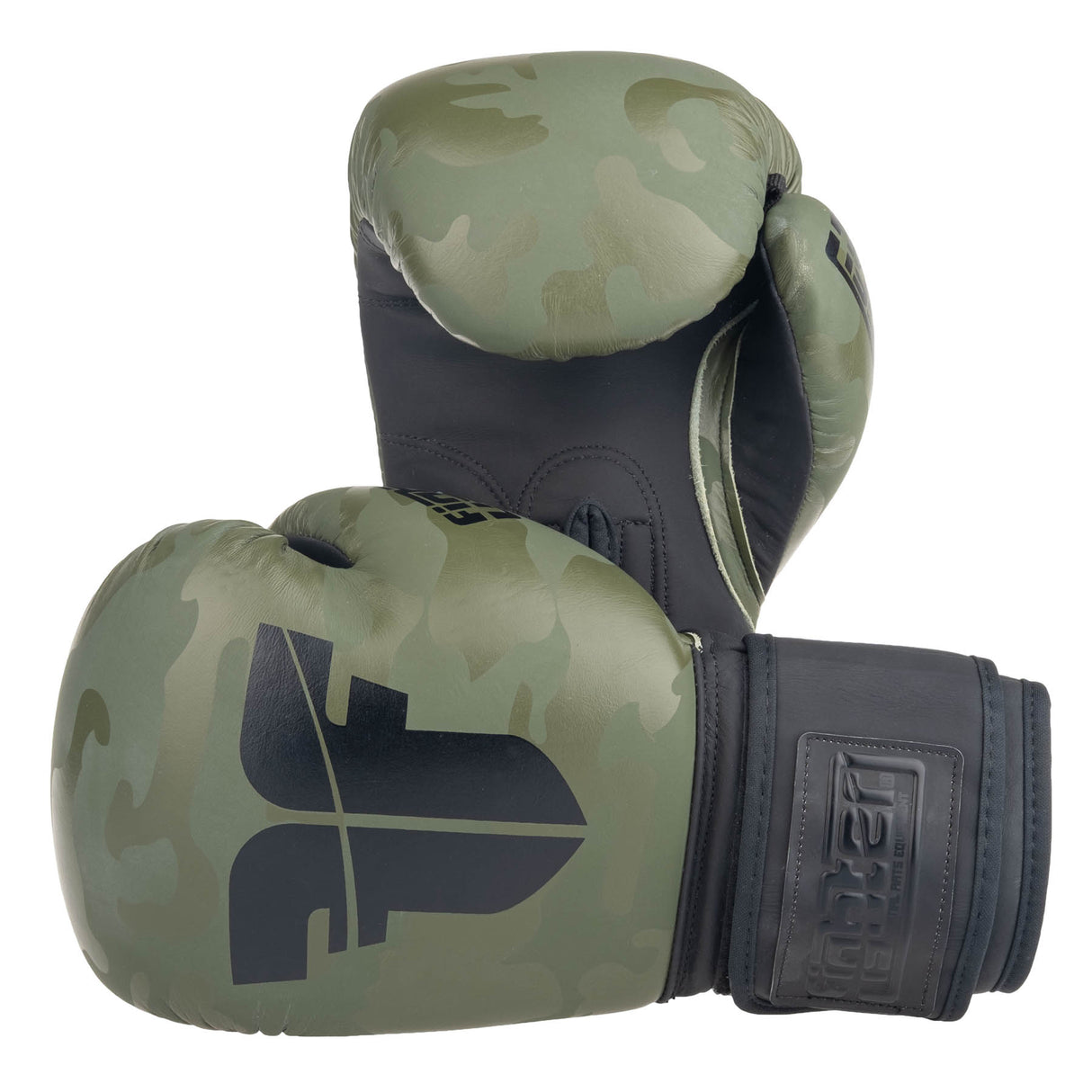 Gants de boxe Fighter SIAM - camouflage kaki, FBG-003CKH