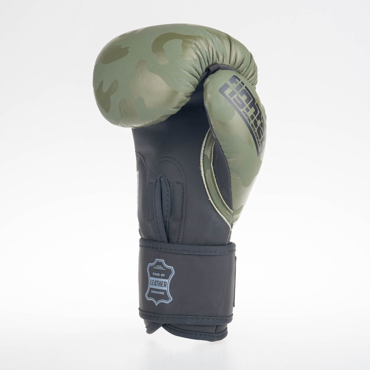 Gants de boxe Fighter SIAM - camouflage kaki, FBG-003CKH