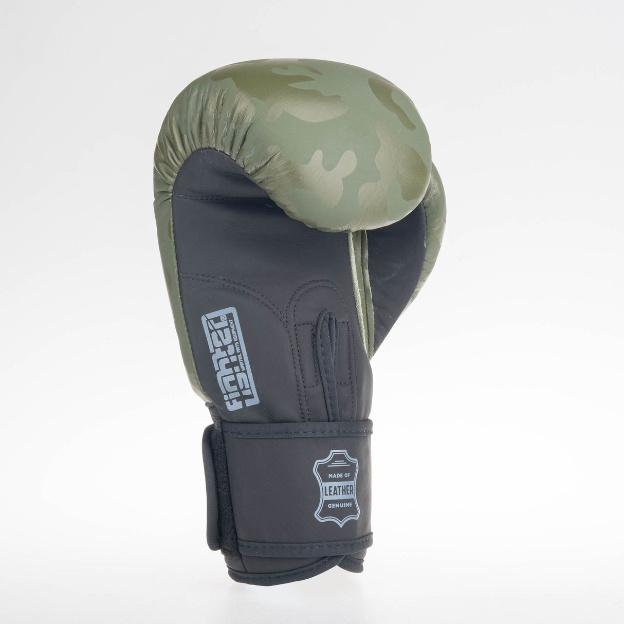 Gants de boxe Fighter SIAM - camouflage kaki, FBG-003CKH