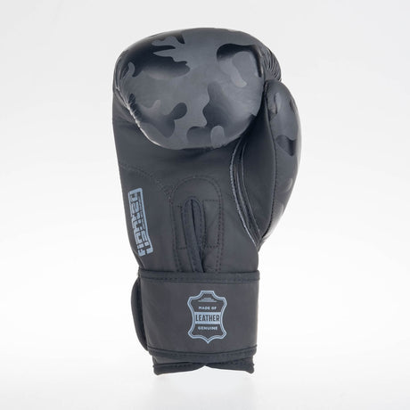 Gants de boxe Fighter SIAM - camouflage noir, FBG-003CBK
