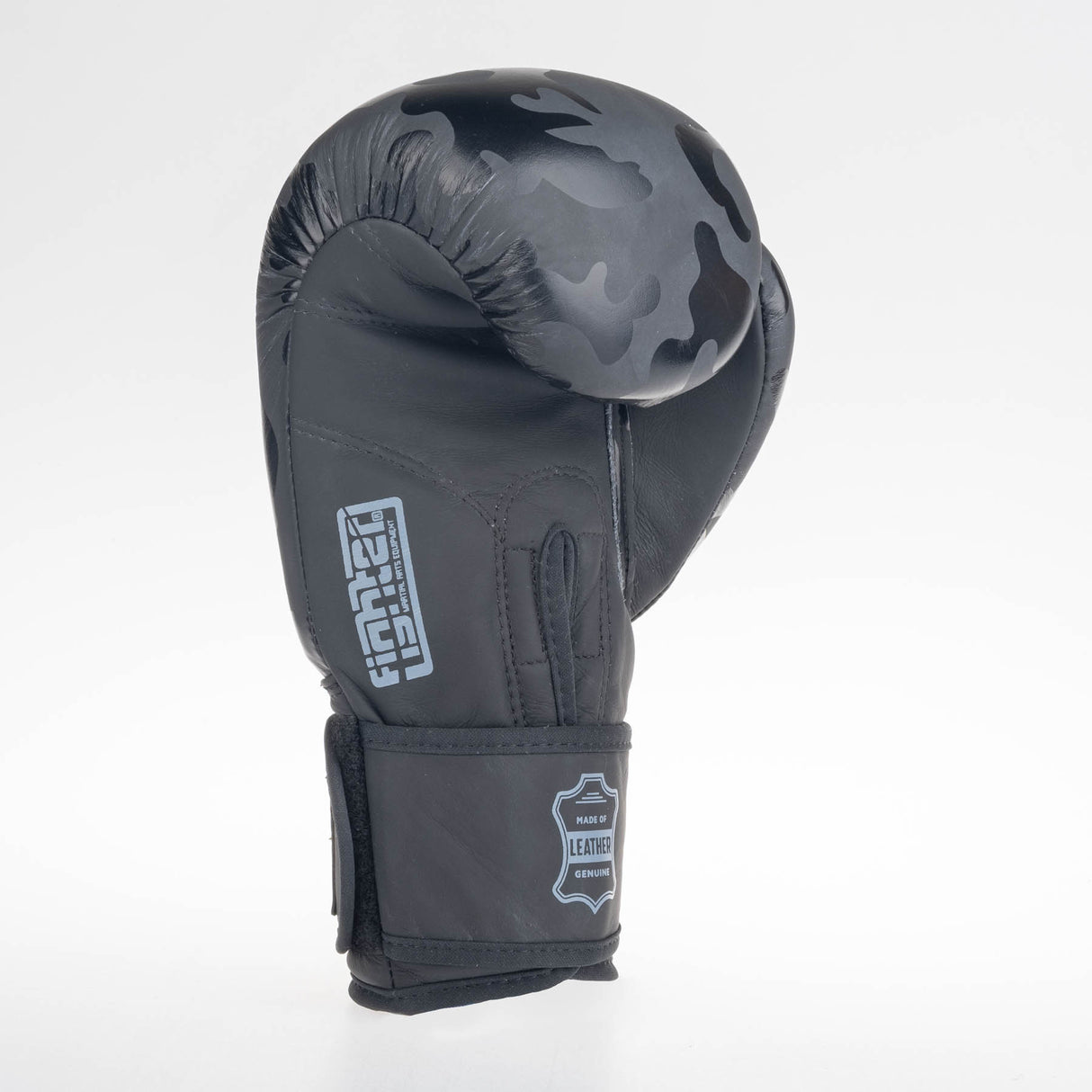 Gants de boxe Fighter SIAM - camouflage noir, FBG-003CBK