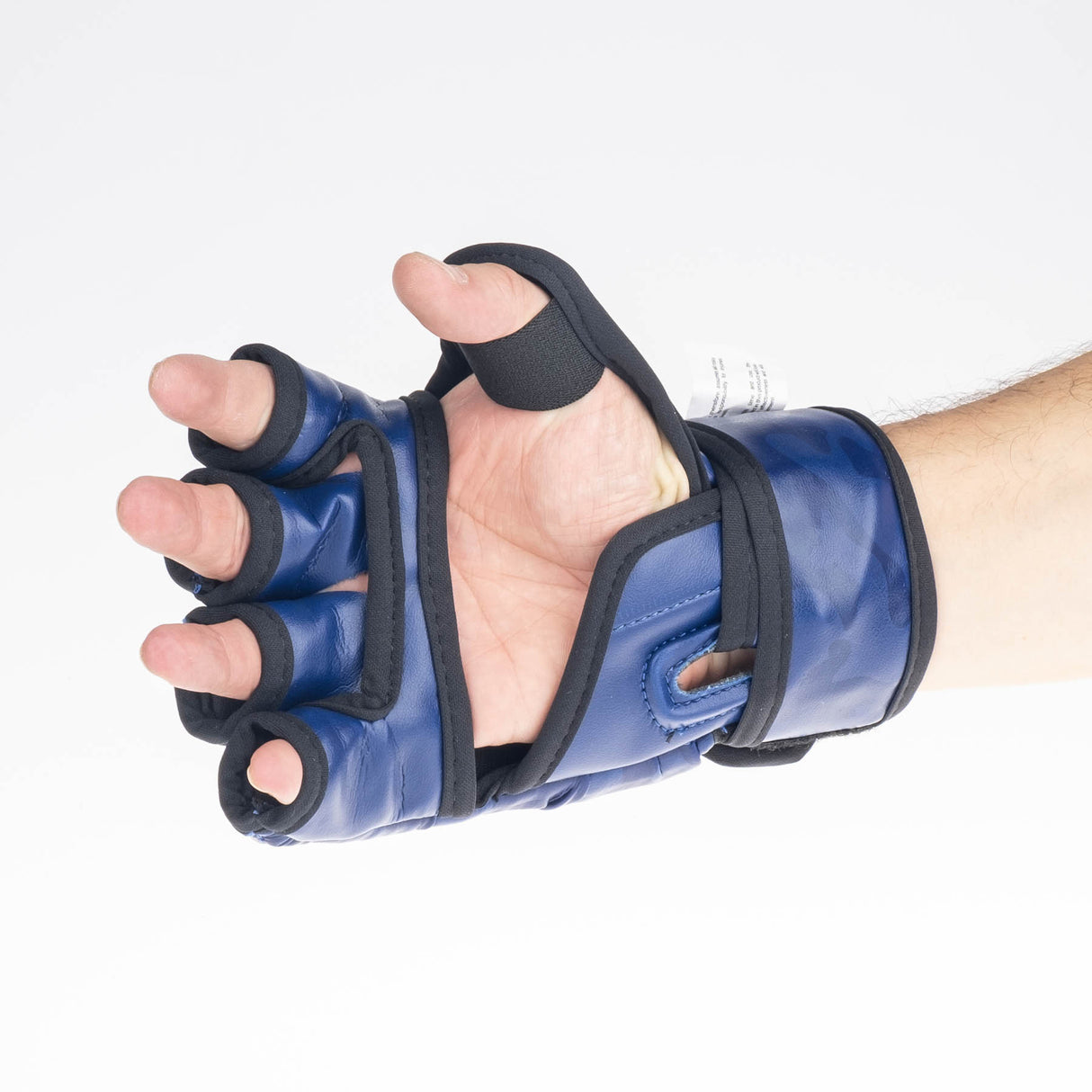Gants de compétition Fighter MMA - camouflage bleu, FMG-002CBU
