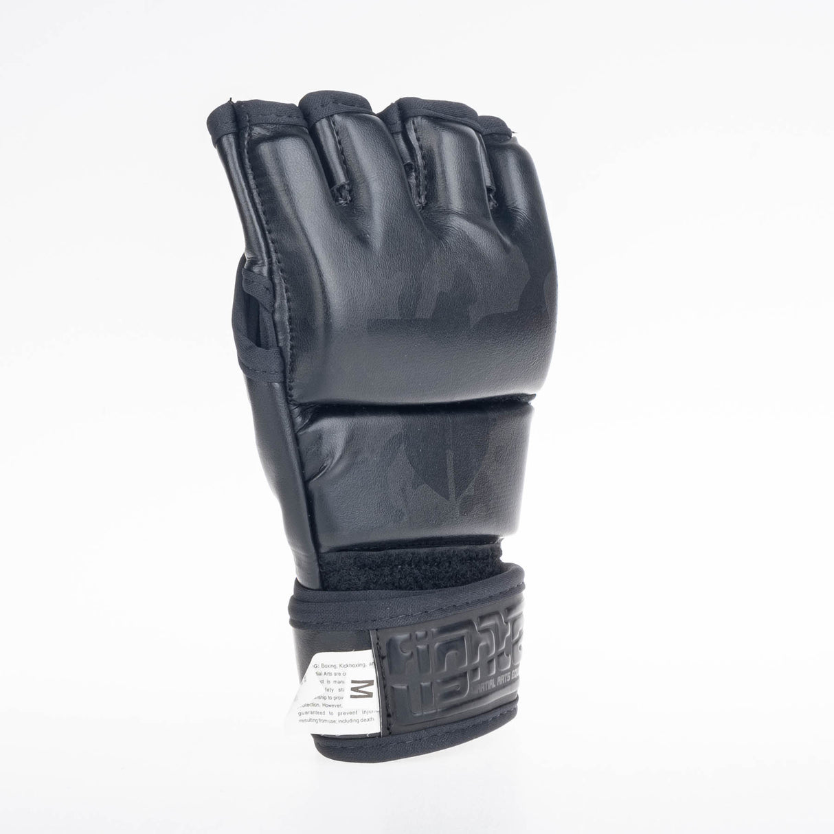 Gants de compétition MMA Fighter - camouflage noir, FMG-002CBK