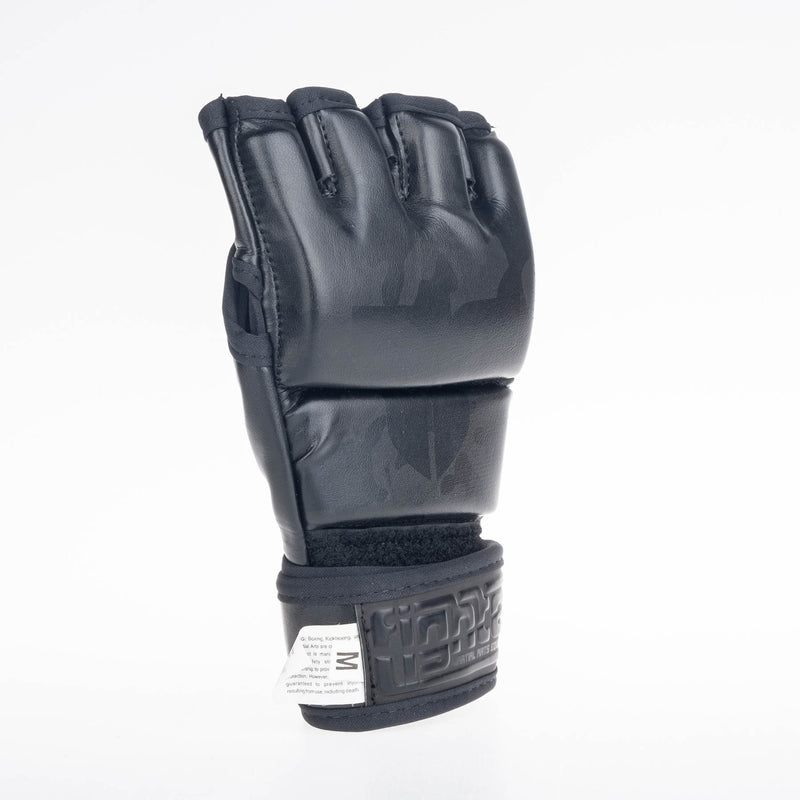 Fighter MMA Gloves Competition - black camo, FMG-002CBK