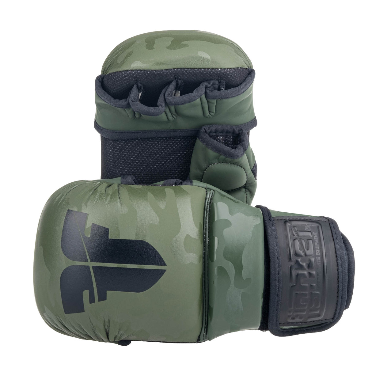 Gants d'entraînement Fighter MMA - camouflage kaki, FMG-001CKH