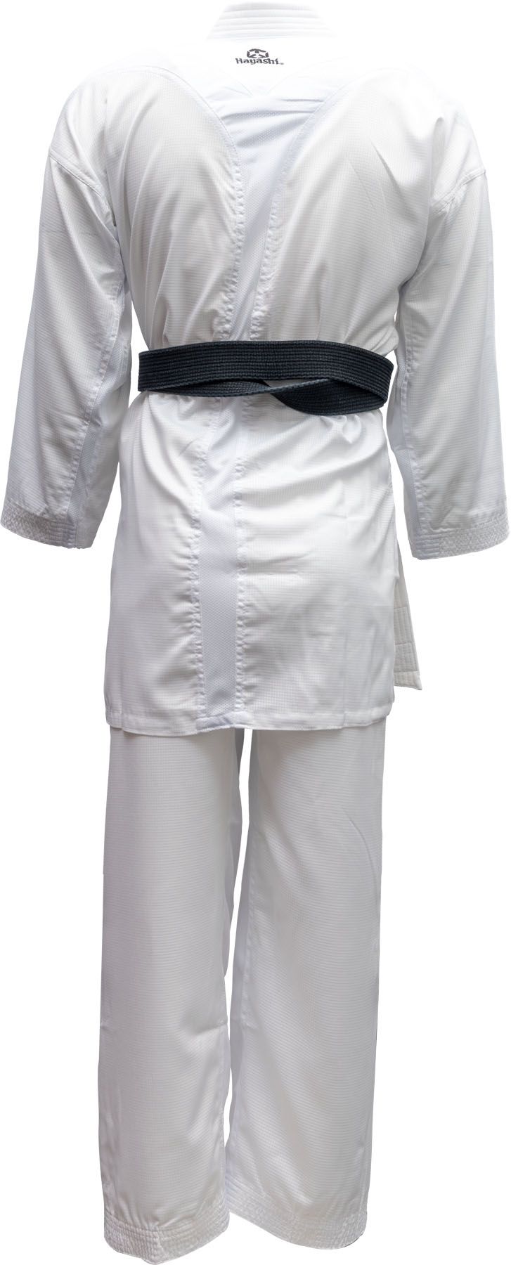 Hayashi kumite kimono AirDeluxe - WKF approved, white/blue, 0474-11