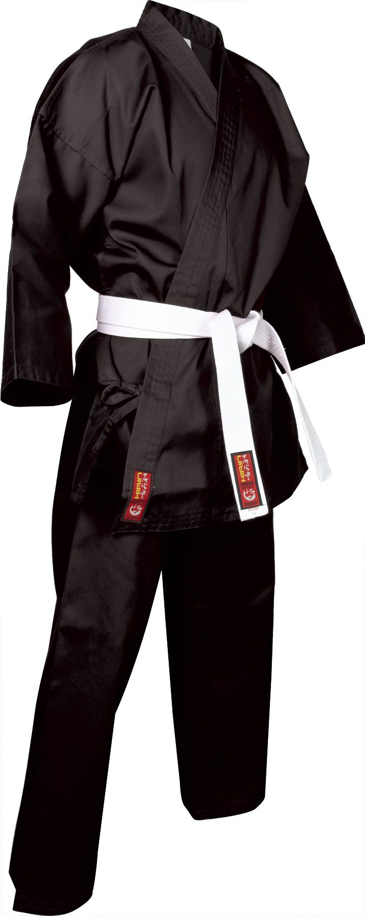 Hayashi Karate Gi Kirin - Negro, 022-9