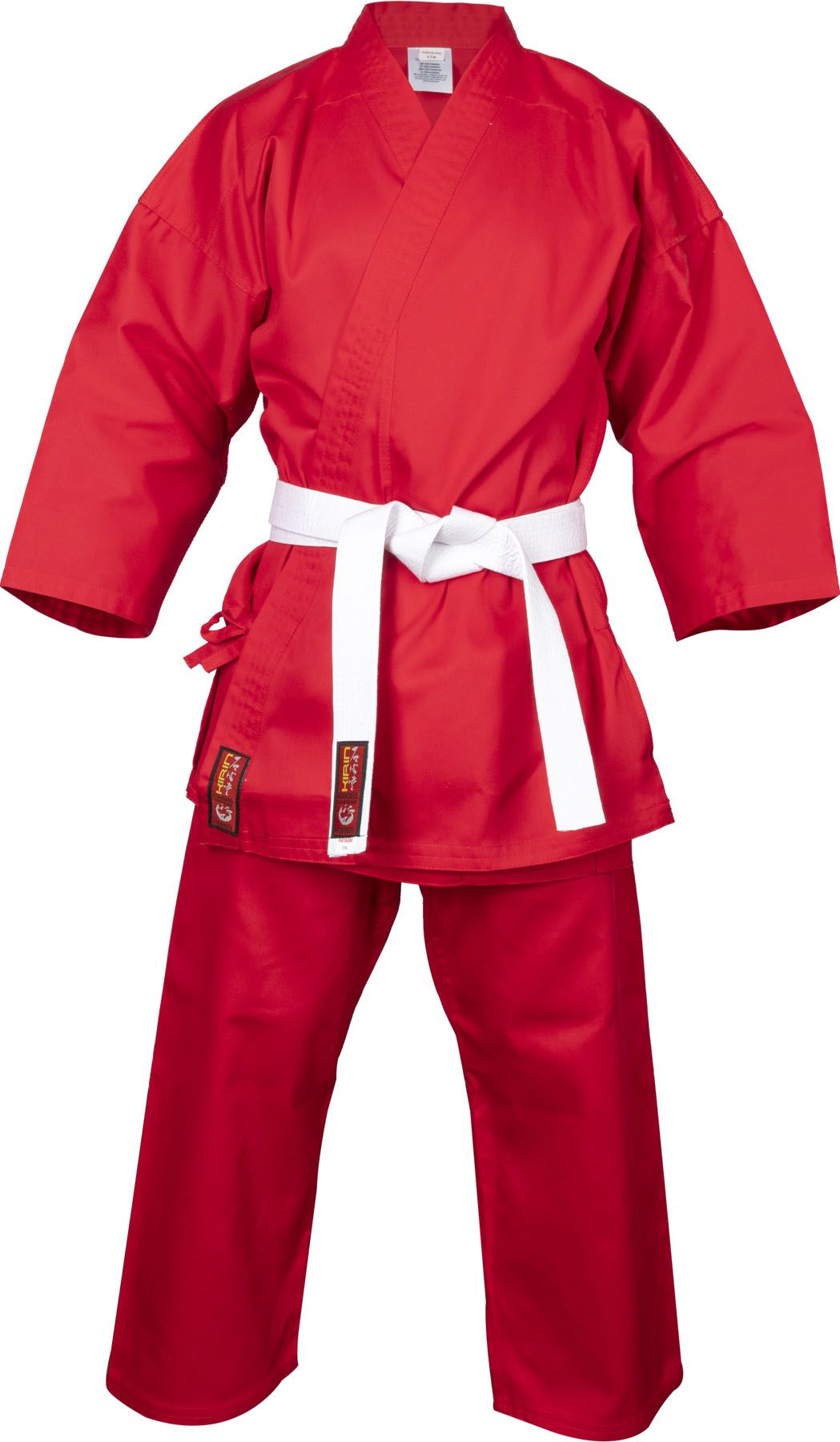 Hayashi Karate Gi KIRIN - rouge, 022-4
