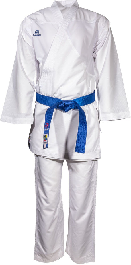 Karate-gi Hayashi Premium Kumite -White/Blue, 0473-16