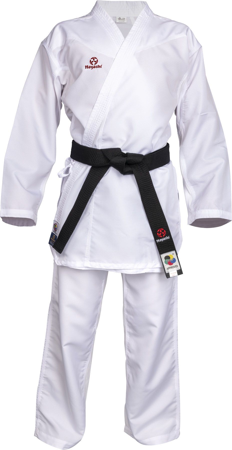 Hayashi Karate-gi PREMIUM KUMITE , 0473-14 - blanc/rouge
