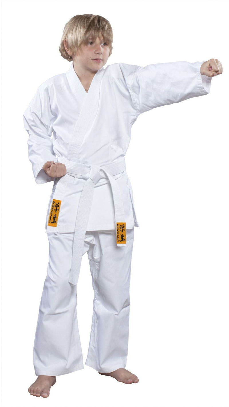 Hayashi karate gi Gakusei - white