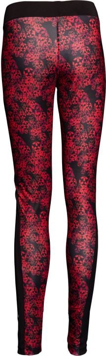Hayashi Flowers leggings - red/black