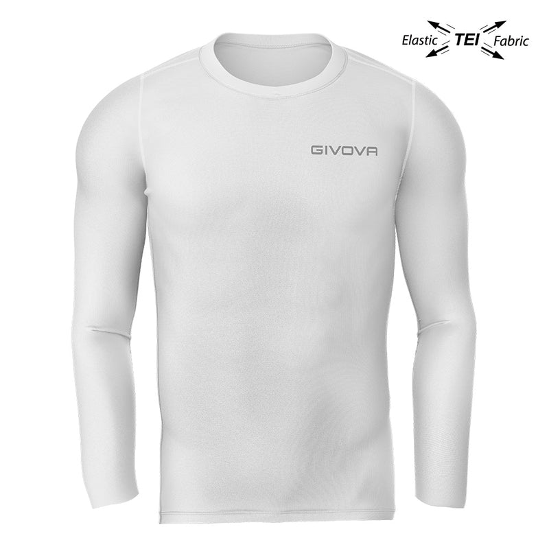 Givova Long Training T-Shirt Corpus - white