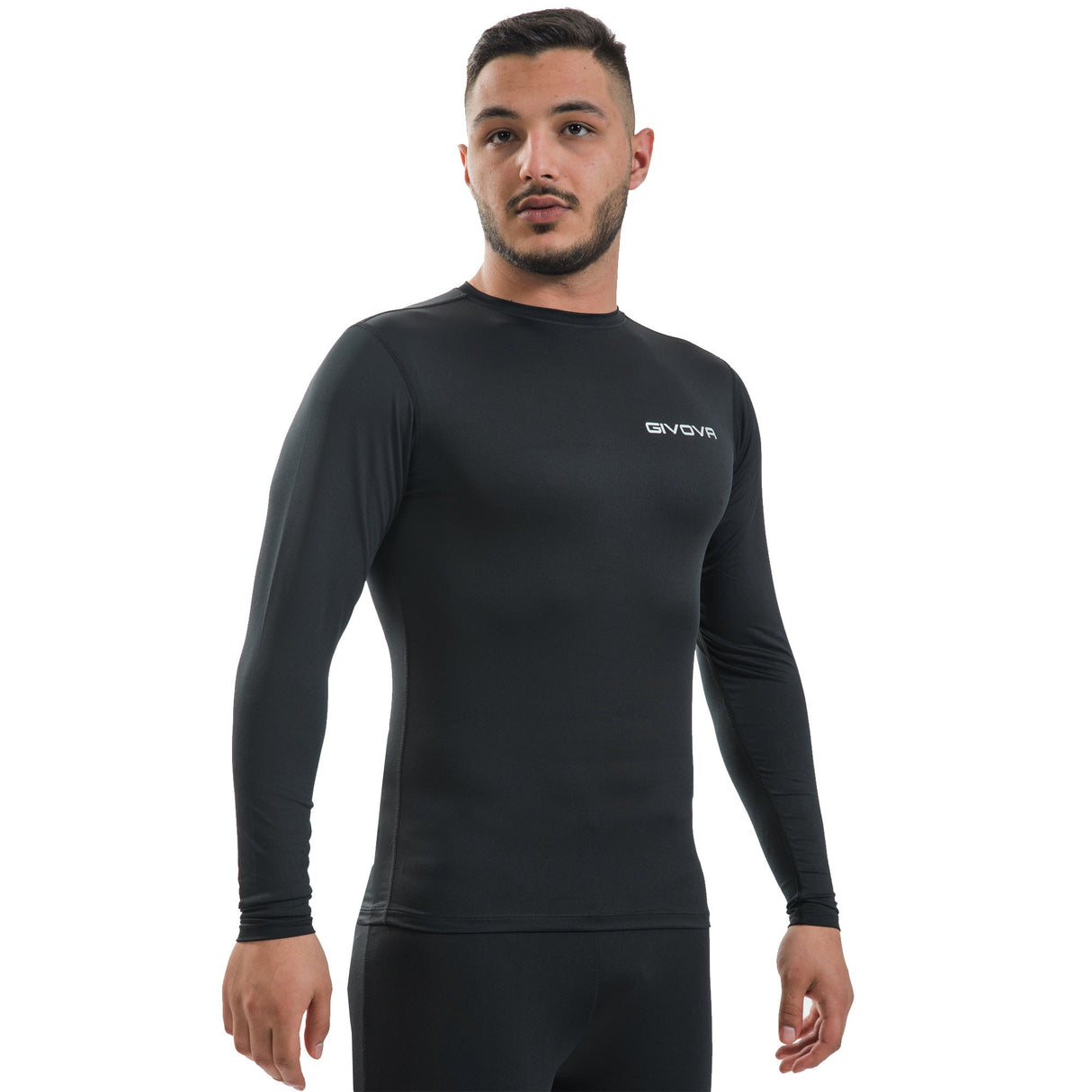 Givova Long Training T-Shirt Corpus - black