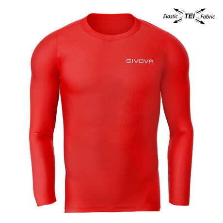 Corpus de camiseta Givova Long Training - Rojo