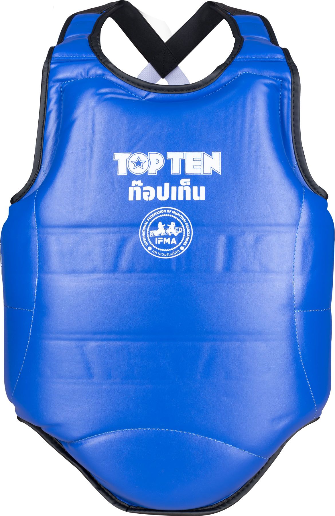 TOP TEN IFMA Brustschutz Jot Muay – blau