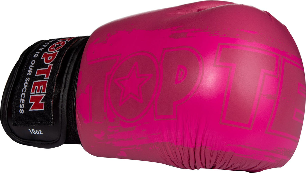 Gants de boxe TOP TEN Power Ink - rose, 20662-7