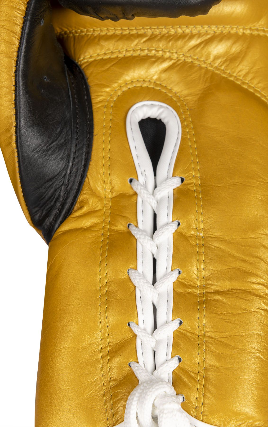 Top Ten Classic -Schnürboxhandschuhe - Schwarz/Gold