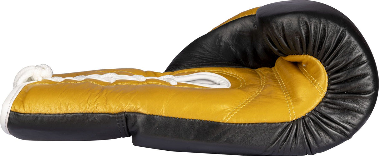 Top Ten Classic -Schnürboxhandschuhe - Schwarz/Gold