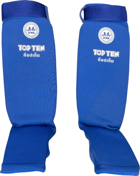 Top Ten IFMA Shin Guards Dae - blue