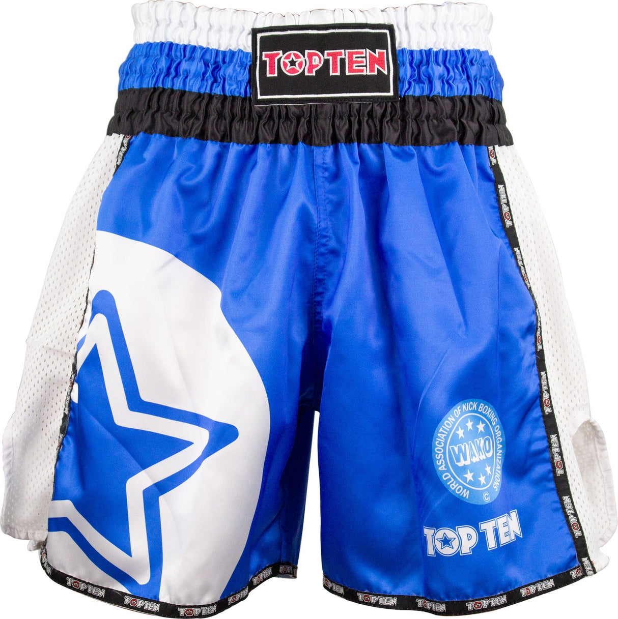 TOP TEN short WAKO Star - bleu/blanc