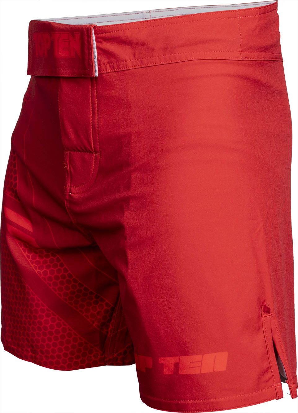 Short MMA Top Ten COMBat - rouge
