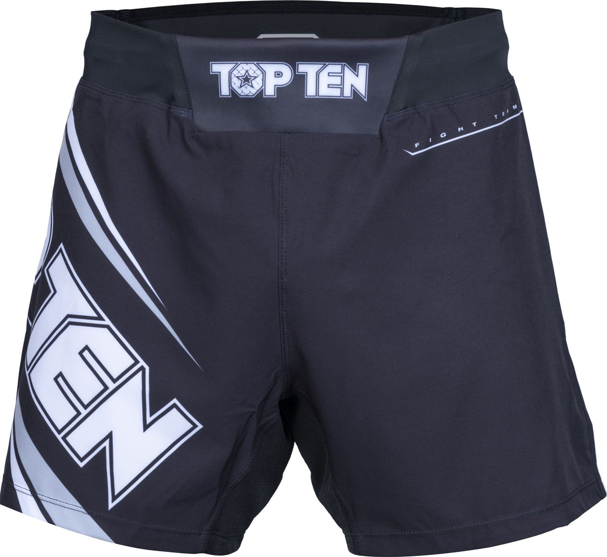 TOP TEN MMA Shorts Fight Team – schwarz