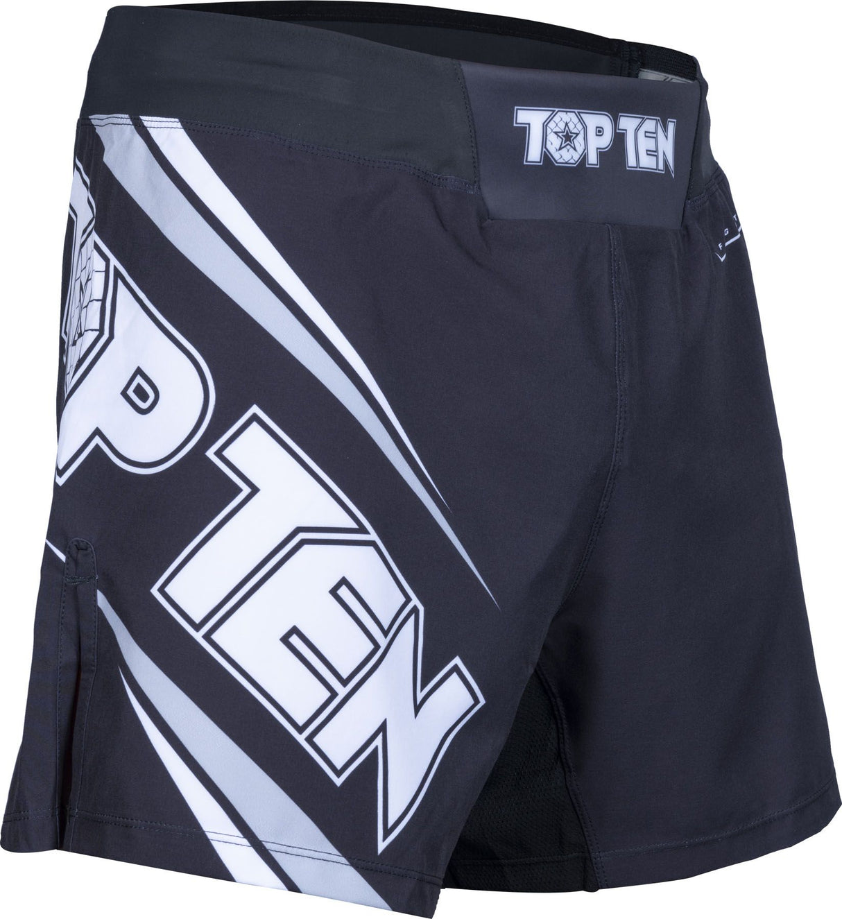 TOP TEN MMA Shorts Fight Team – schwarz