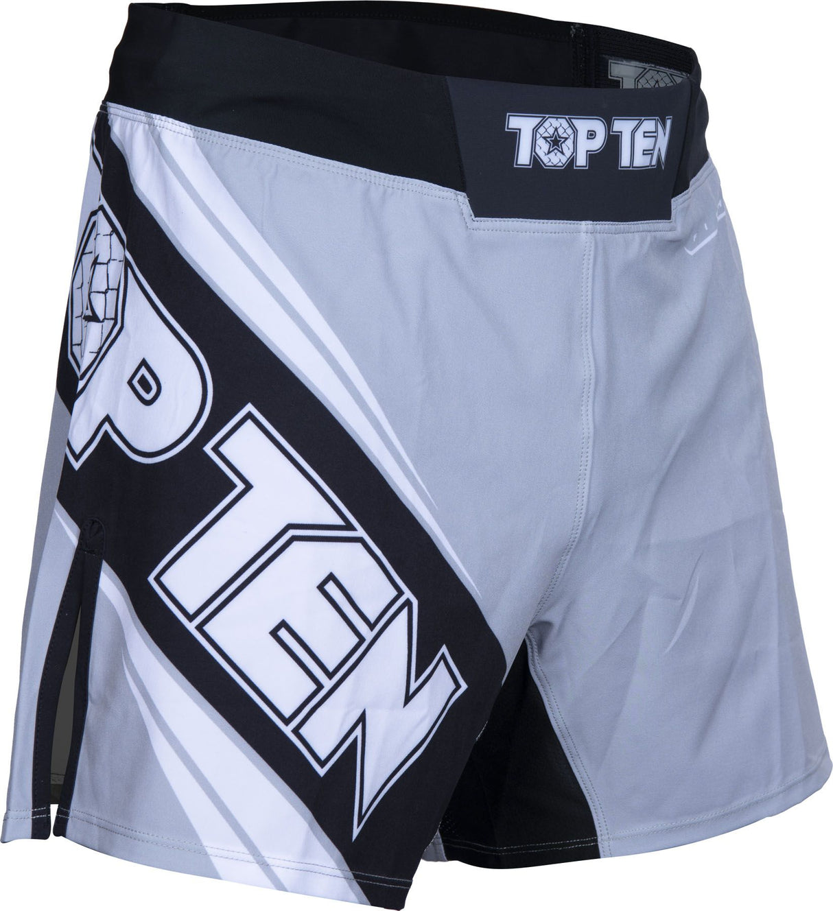 TOP TEN MMA Shorts Fight Team – grau