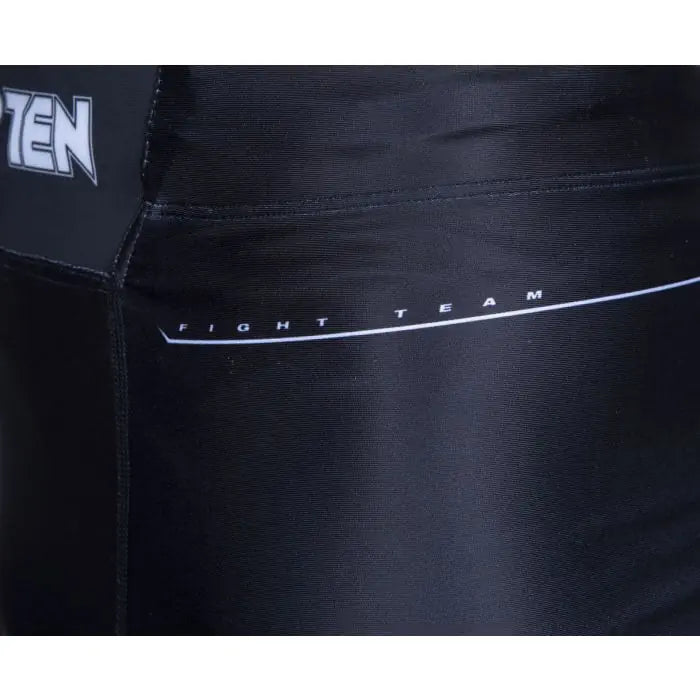 Short de compression Top Ten MMA "Fight Team" - noir, 18812