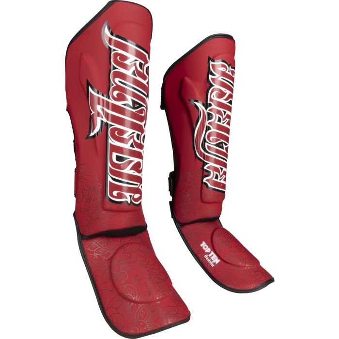 Top Ten Shinguards "Nong Han" - Red, 321942-420